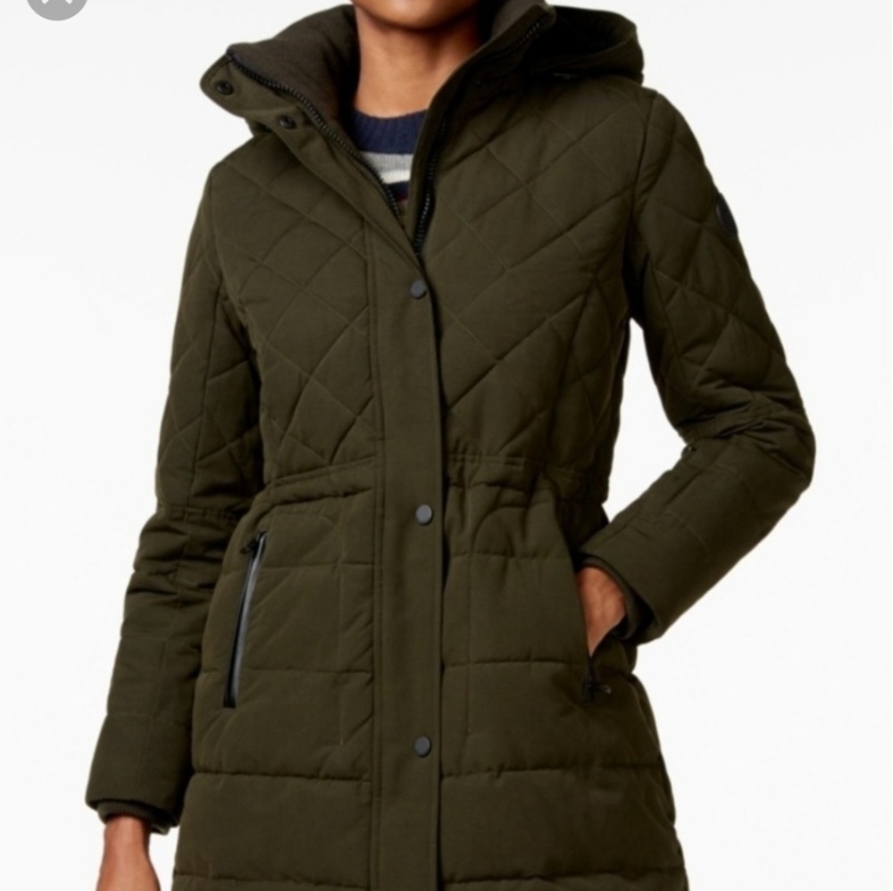Lucky Brand Anorak with Faux Fur Hood